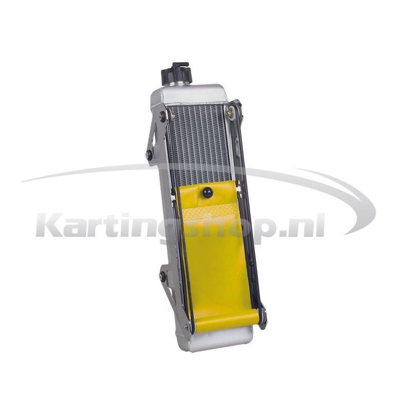Kühler KG racing Kit cpl mit yellow roller blind. 450 x 125 x 40 mm