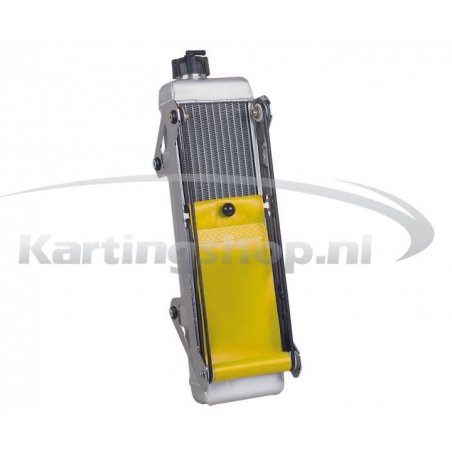 Kühler KG racing Kit cpl mit yellow roller blind. 450 x 125 x 40 mm