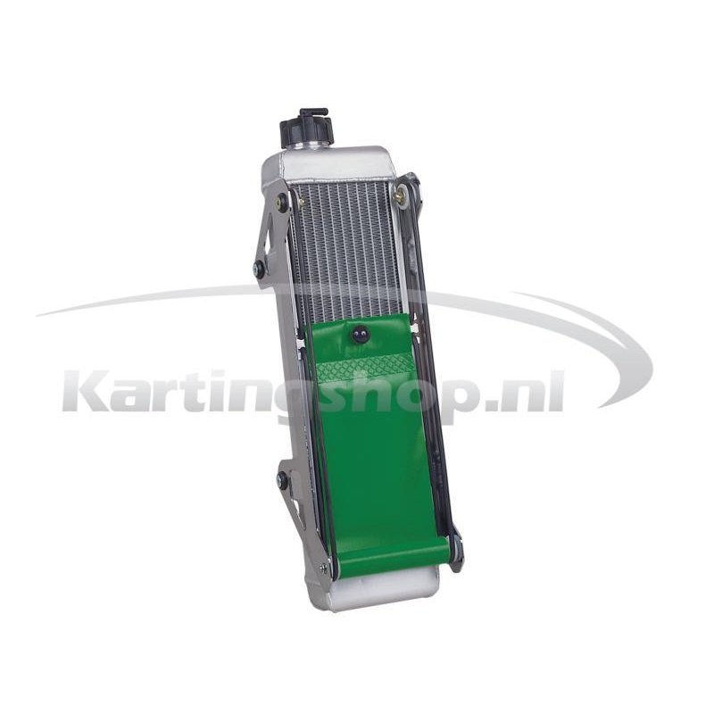 Kühler KG racing Kit cpl con Verde blind. 450 x 125 x 40 mm