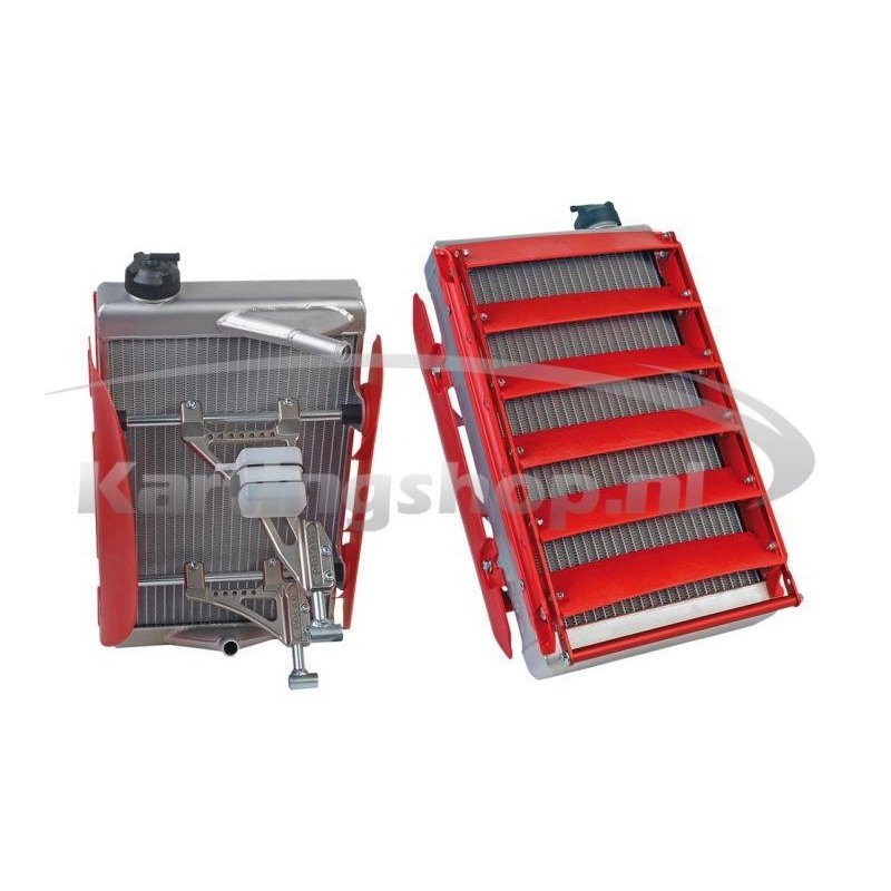 Radiador KG POLAR 02 racing kit cpl. 450 x 252 x 40 mm