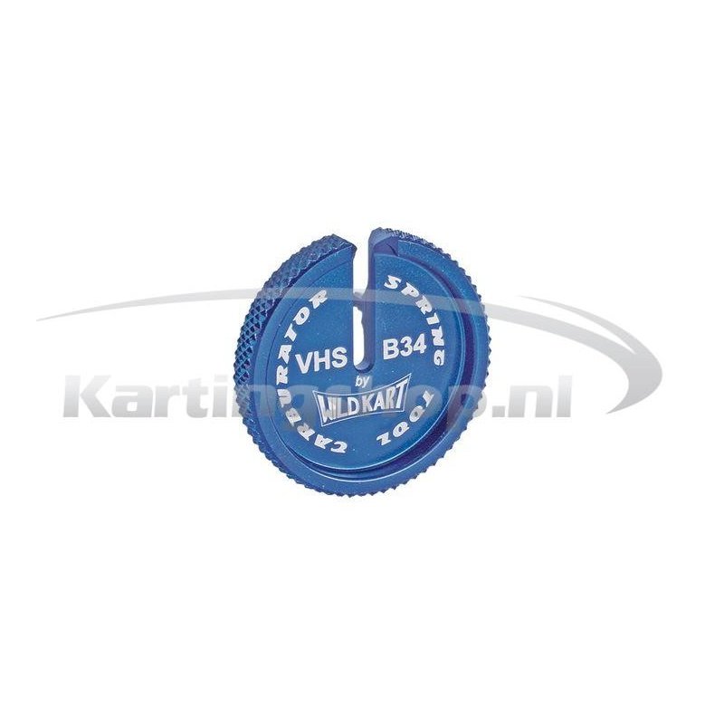 Diapositiva di throttle Dellorto per Rotax VHSB34 blu strumento sfumatura