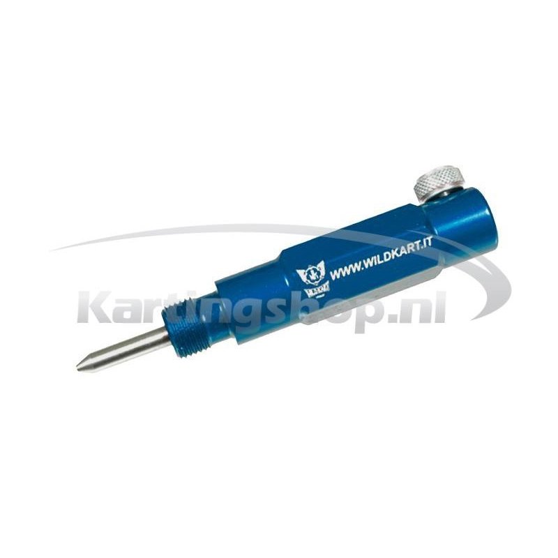 Dial indicator holder pour mounting in bougiegat Bleu