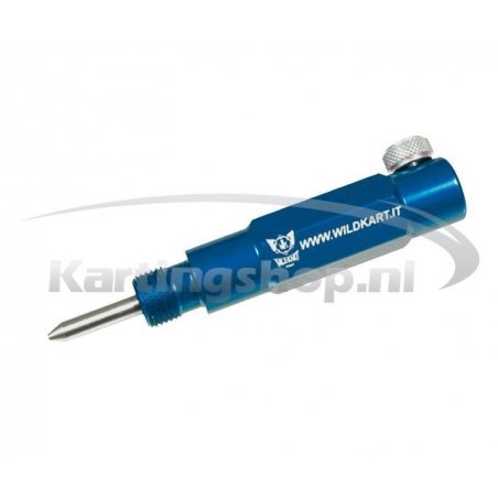 Dial indicator holder pour mounting in bougiegat Bleu