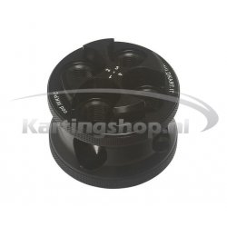 Tennpluggen med magnet holder for 4 tennplugger-svart