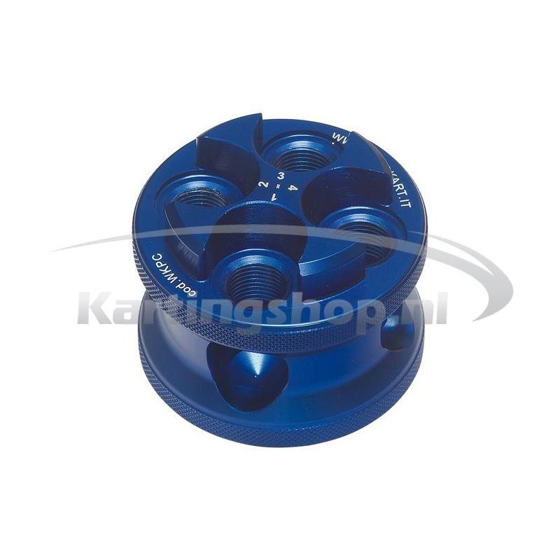 Zündkerzen-Halter für 4 Zündkerzen-mit magnetischen blau