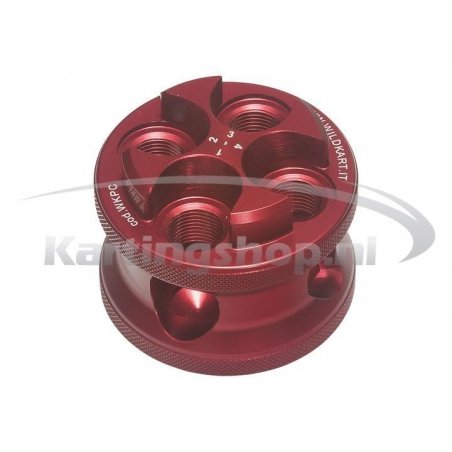 Magnethalter für 4 Zündkerzen Zündkerzen-rot