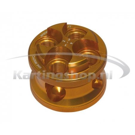 Spark plug holder para 4 spark plugs-com magnet Laranja