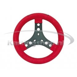 Wild kart steering wheel Mini Red Alcantara
