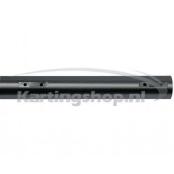 Eje trasero 50 x 1040 mm x 2 mm KZ suave negro RR