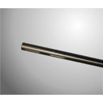 Bakaxel 25 mm × 960 mm med nyckel 6 mm Guldhastighet