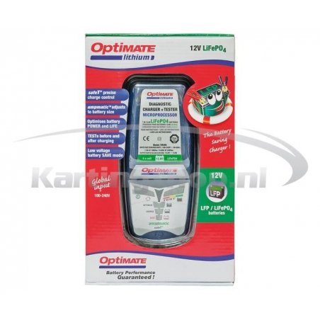 Caricabatterie litio Tecmate Rotax Max