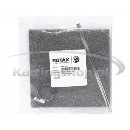 MARMITTA SILENZIATORE isolanti in acciaio Rotax Max