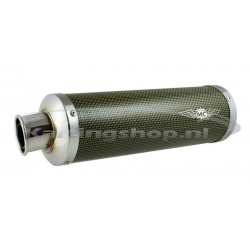 Avgassystem ljuddämpare Kevlar MC Racing KZ