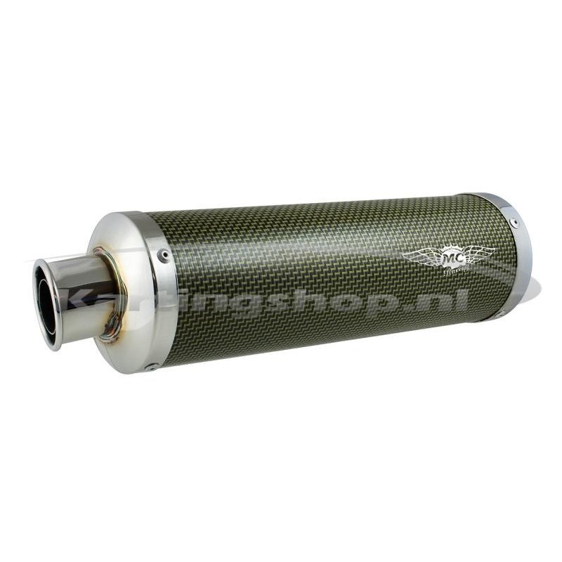 Exhaust Silencer Kevlar MC Racing KZ