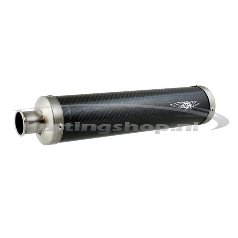 Exhaust Silencer Carbon Light MC Racing KZ