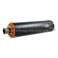 Exhaust Silencer Carbon Sort MC Racing Special