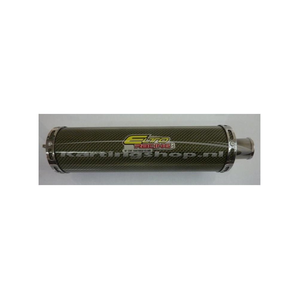 Exhaust Silencer Carbon ELTO ICC/KZ