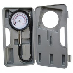 Däcktrycksmätare stor (skala 0 - 4 bar)