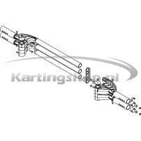 Rear bumper complete Rotax DD2