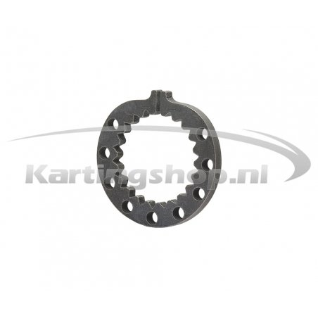 Link toothed clamp ring