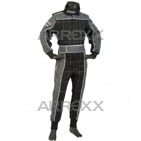Arroxx Overall Cotton Xbase Junior-Musta / Grey