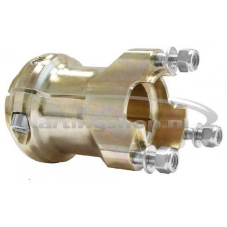 Edessä pyörän napa magnesium 40 x 96 mm CRG