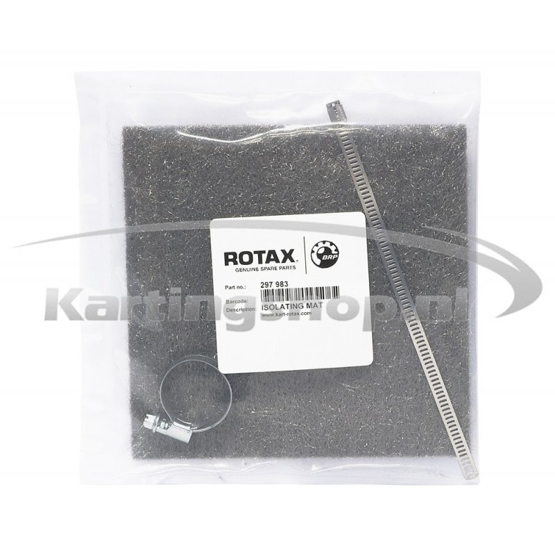 Estera del aislamiento de silenciador de escape acero Rotax DD2