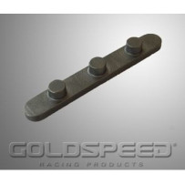 KZ 3 point rear axle gusset 40 mm Gold speed