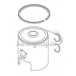 LKE R12 60cc Piston type V complete
