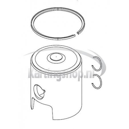 LKE R12 60cc Piston type V complete