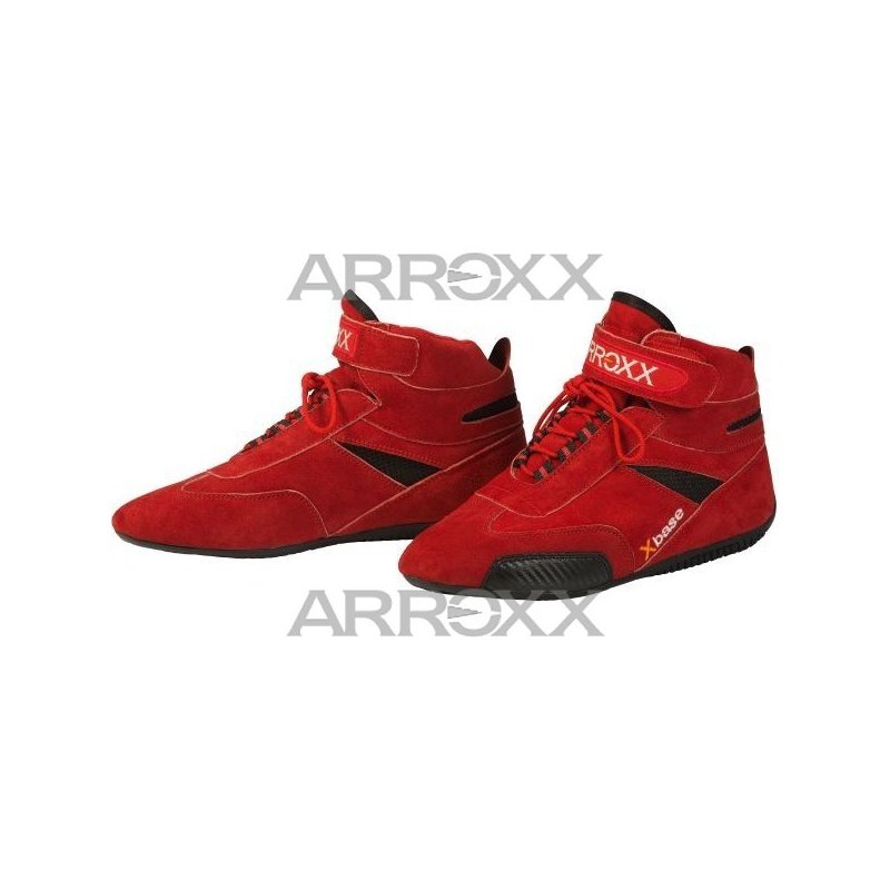 Vermelho Suede Leather Arroxx Sapatos Xbase