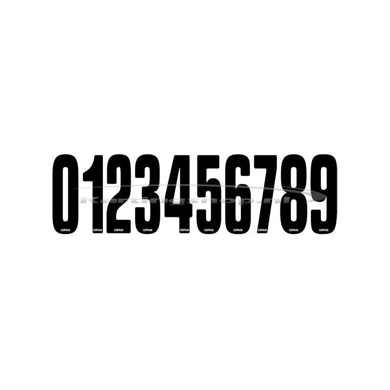 CRG Number sticker