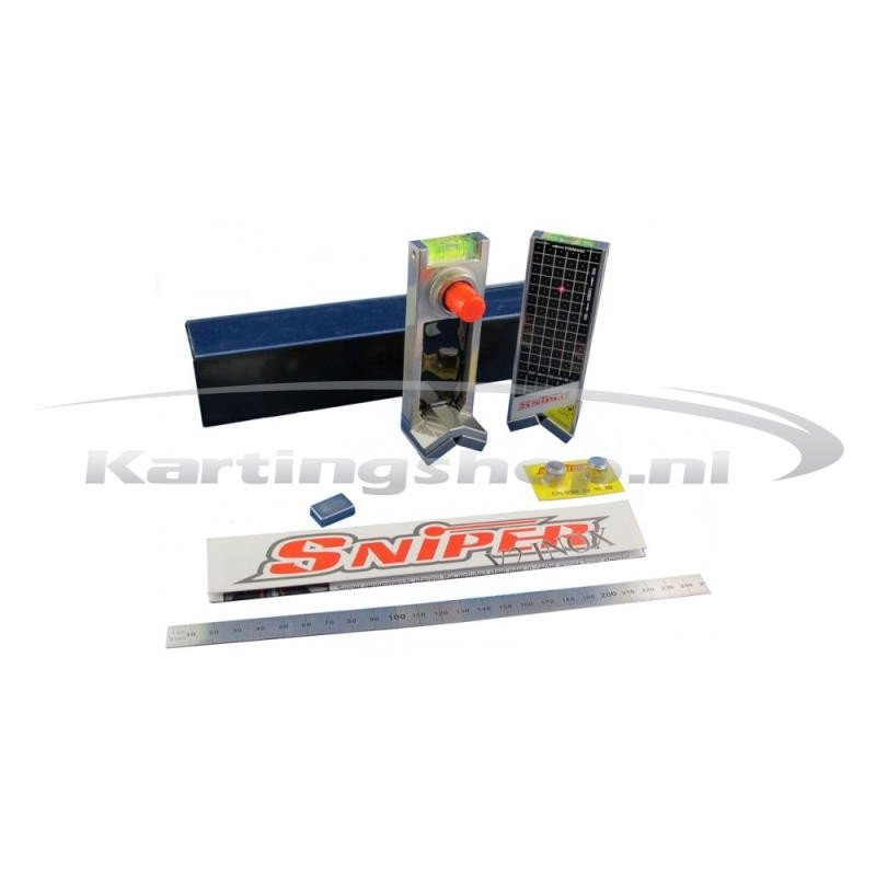 Sniper V2 Inox laser aligner varten 17, 25 ja 40 mm stub a