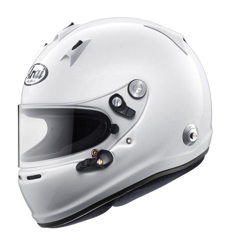 Arai GP-6 PED Hans Clipsillä