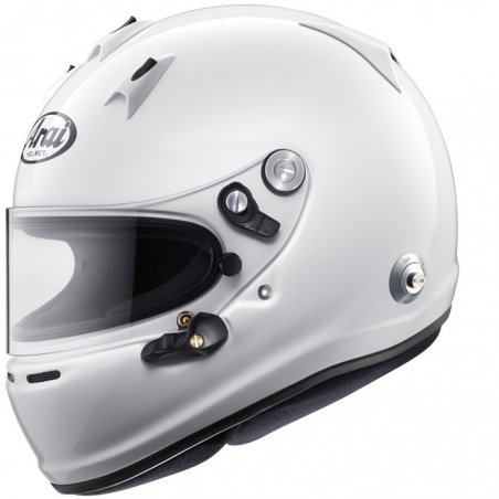 Arai GP-6 PED met Hans Clips