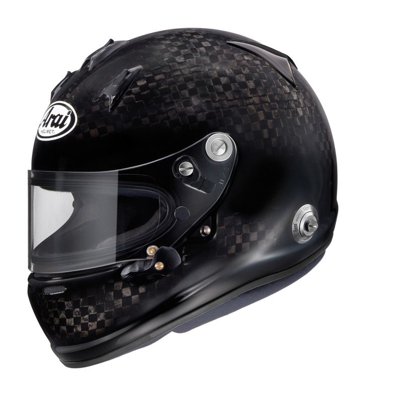 Arai GP-6 PED RC met Hans Clips