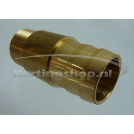 TM KZ10B Fitting 18 mm of water/carter wit | Kart Gear Shop