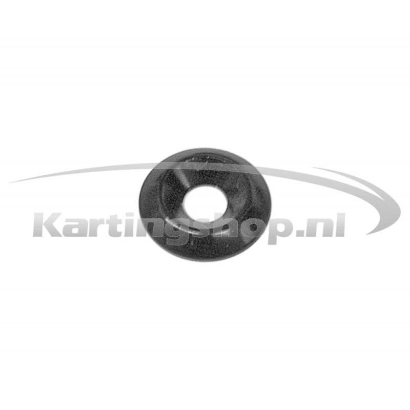 Anel embutida M6 × 20 mm preto