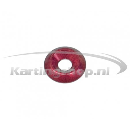 Recessed Ring M6 × 20 mm Red