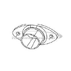TM-60 cc pakokaasujen putki