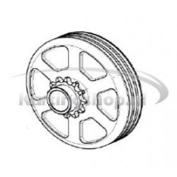 TM 60cc Embraiagem drum 11T
