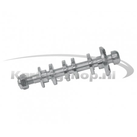 King pin set med excentriska vevlager M8 × 90 mm vilda kart