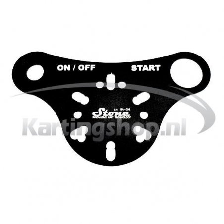 Porta-bottoni Start pietra alta