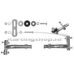 Support för Rotax CRG avgassystem komplett