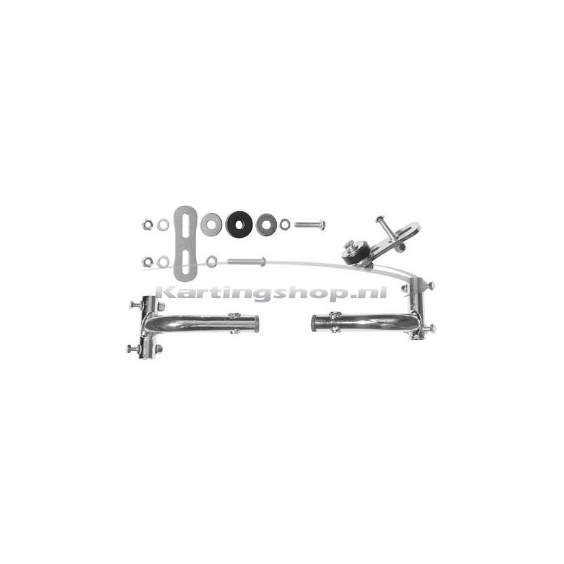 Support för Rotax CRG avgassystem komplett