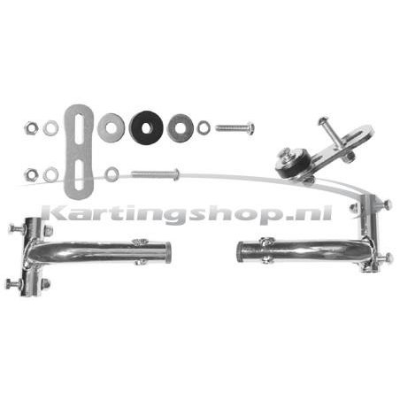 Supporto Rotax CRG scarico completo