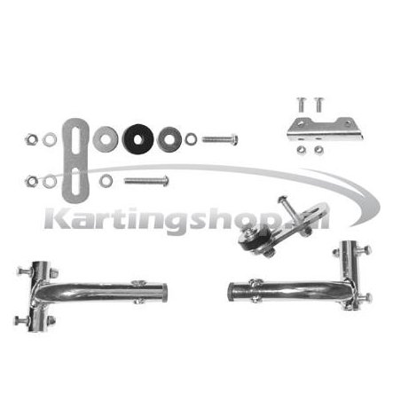 Auspuff-Unterstützung komplett Rotax Mini alt Typ CRG