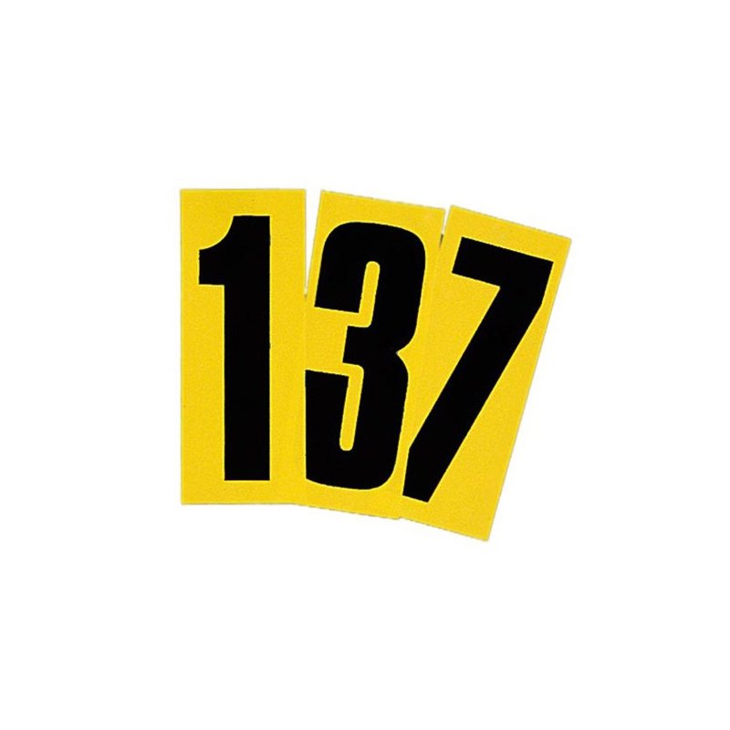 Paste figure black con yellow background