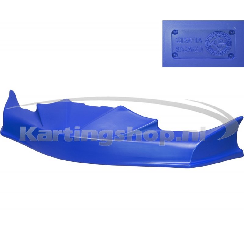 Spoiler parachoques KG FP7 CIK/20-azul