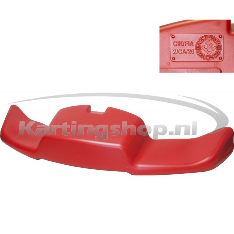 Bumper spoiler KG 505 CIK/20-Vermelho